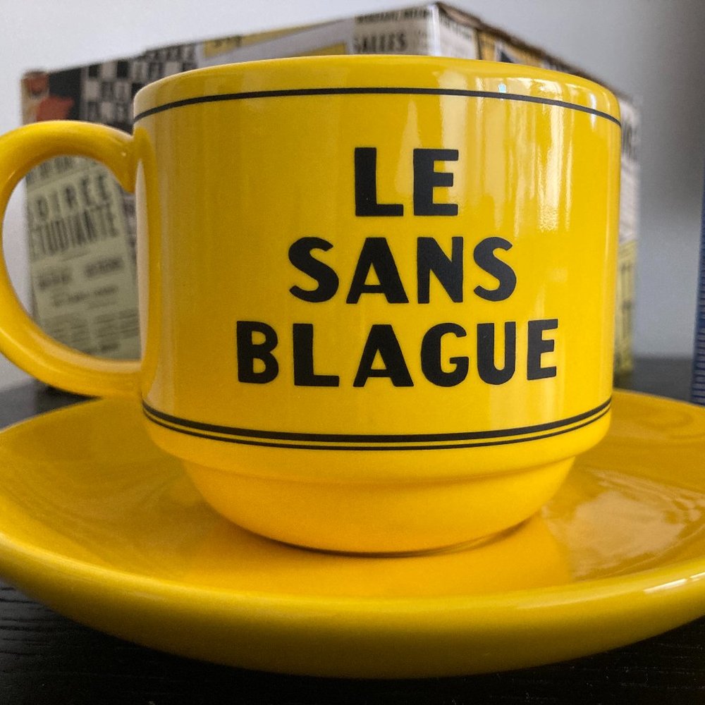 Wes Anderson French Dispatch Cup and Saucer